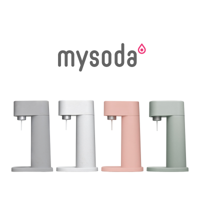 【mysoda】WOODY氣泡水機 贈0.5L專用水瓶 (四色)