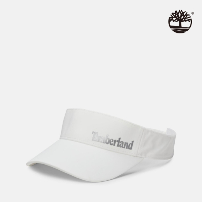 【Timberland】中性復古白反光Logo帽|A2Q2ZCM9