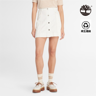 【Timberland】女款復古白天絲™短裙|A5VRFCM9